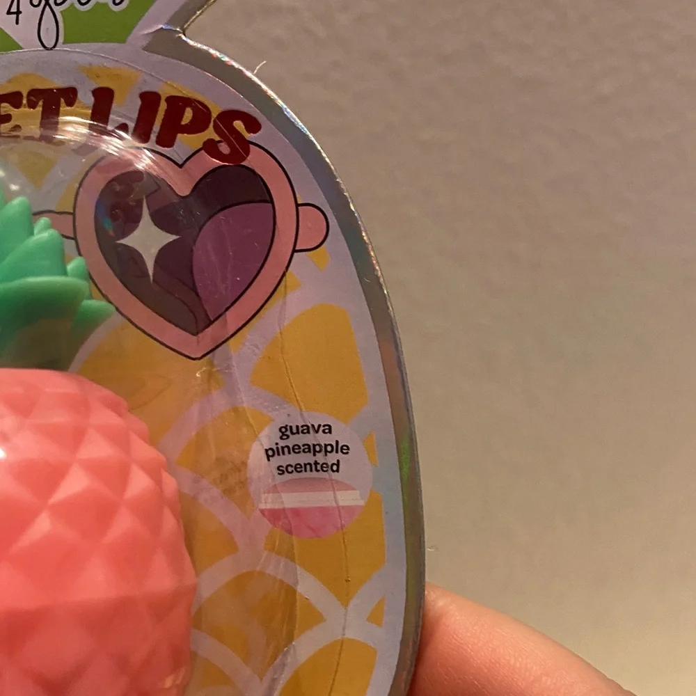 Pineapple Lip Balm - Pink and Green